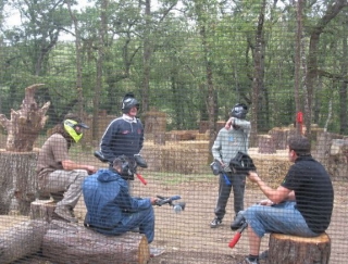  Paintball game in the Gers 
